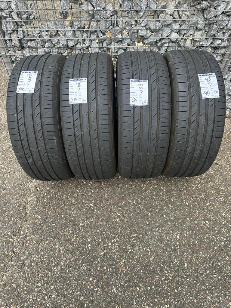 Continental suv zomerbanden 235 55 19  AUDI Q5 discovery, 19 inch, Gebruikt, Ophalen of Verzenden, 235 mm