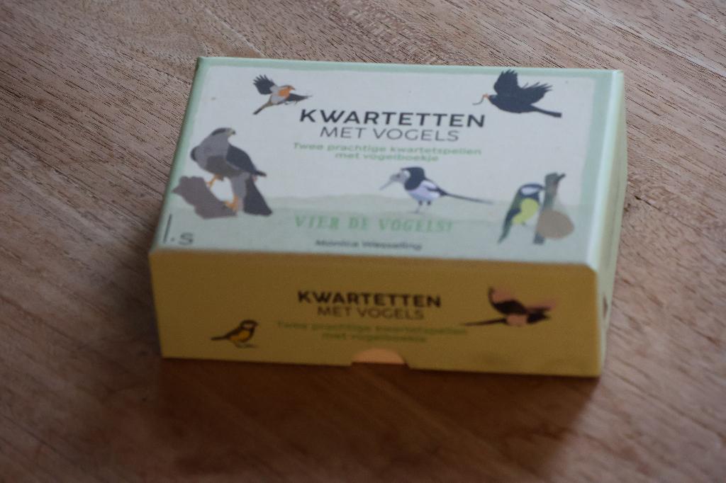 Kwartetten met Vogels, Een of twee spelers, Ophalen of Verzenden, Nieuw, .S