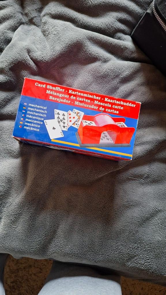 Kaartenschudder, Ophalen of Verzenden, Zo goed als nieuw
