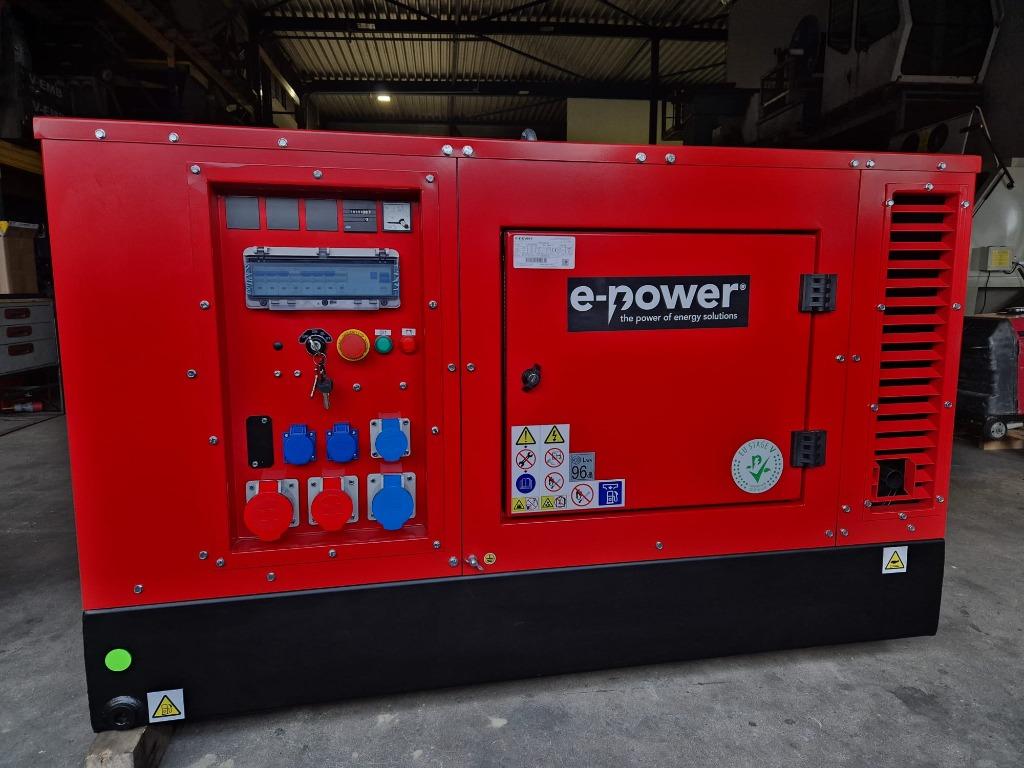 EPS183tde NIEUW 18 kVA Kubota geluidgedempt dieselaggregaat, Ophalen, Dieselolie, Geluidgedempt, Nieuw