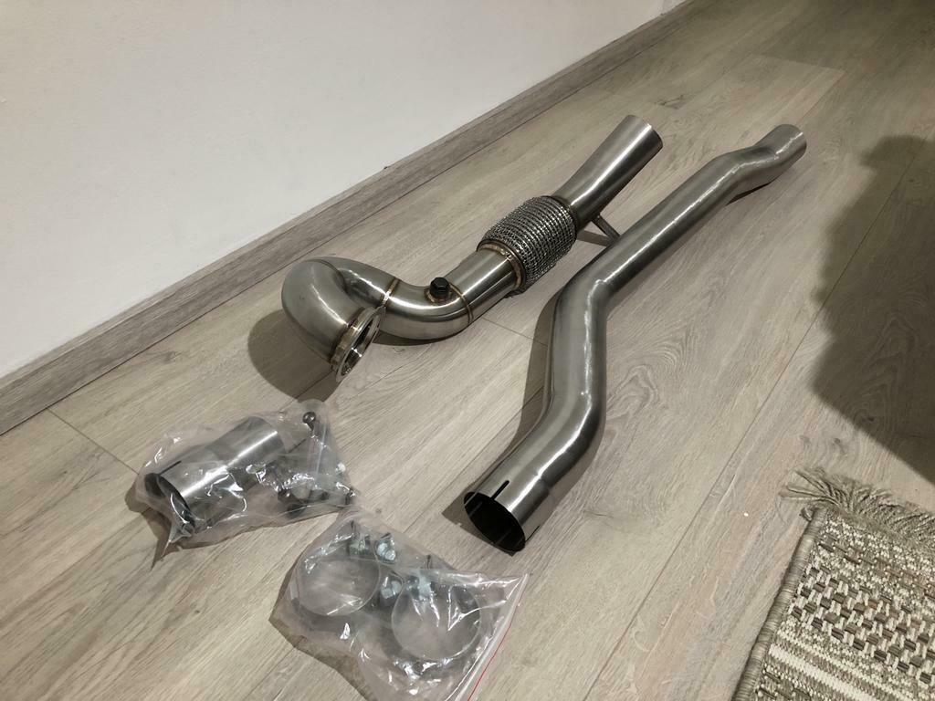 VW Golf 7R MK7 Audi S3 8V Audi TT 3 INCH 76MM DOWNPIPE DECAT, Ophalen of Verzenden, Nieuw, Seat