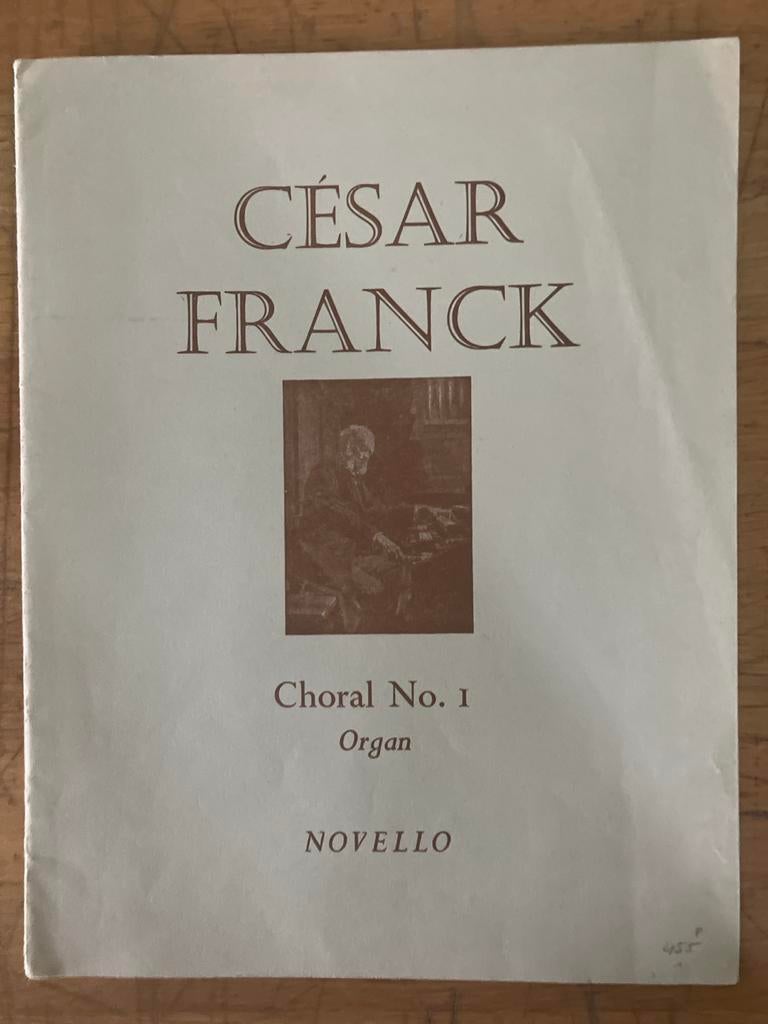 César Franck - Choral No. 1 voor Orgel, Orgel, Gebruikt, Klassiek, Ophalen of Verzenden