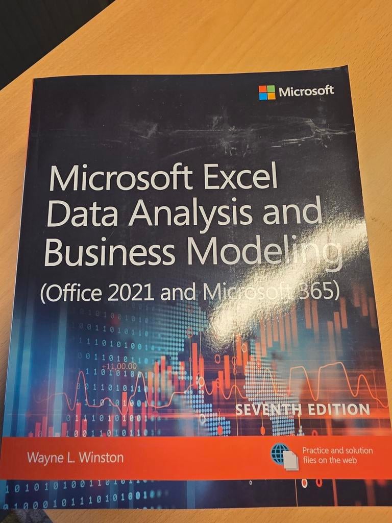 Microsoft Excel Data Analyse & Business Modeling, Boeken, Studieboeken en Cursussen, Zo goed als nieuw, HBO, Beta, Ophalen of Verzenden