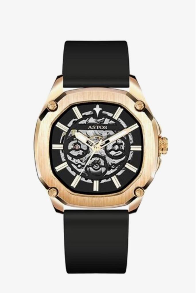 Gloednieuwe Astos Gouden Horloge, Ophalen, Goud, Polshorloge, Overige merken
