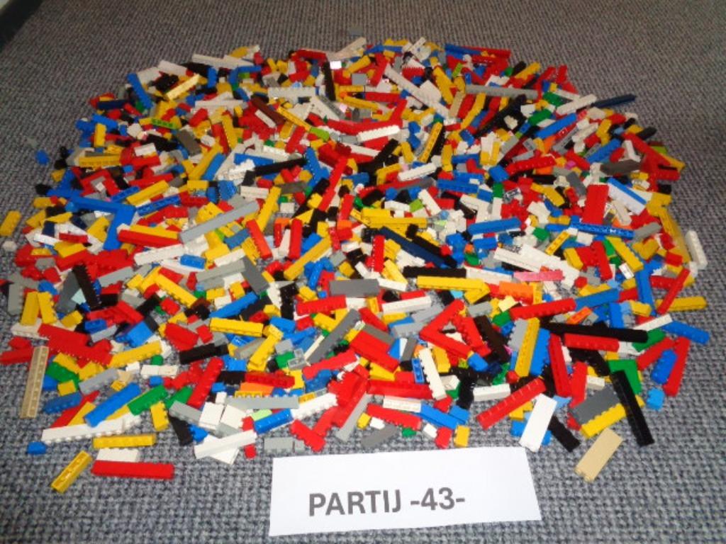 Partij 1000x Dunne Lego stenen gemengd (Meerdere sets), Kinderen en Baby's, Speelgoed | Duplo en Lego, Lego, Lego, Gebruikt, Verzenden