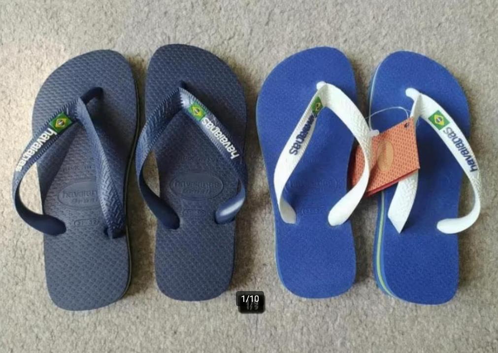 Havaianas Brasil maat 33/34 nieuw, Jongen of Meisje, Overige typen, Nieuw, Ophalen of Verzenden