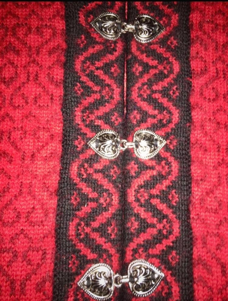 Windfjord Noors vest, maat S, 100% wol, Ophalen of Verzenden, Zo goed als nieuw, Maat 36 (S), Rood