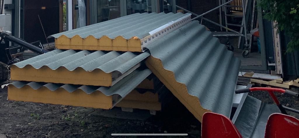 Falk platen  3,5 meter lengte merlin grey hps, Ophalen of Verzenden, Nieuw, Overige materialen, 100 mm of meer