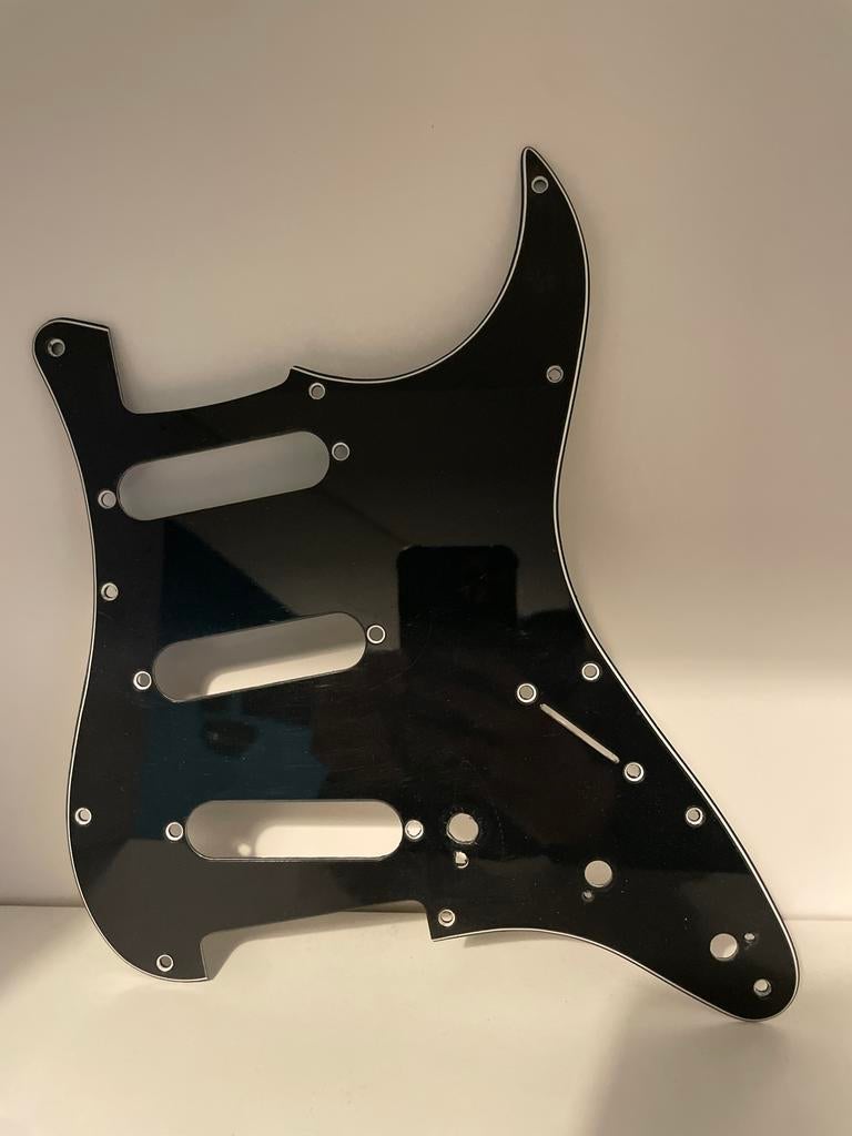 Zwarte Stratocaster slagplaat, Muziek en Instrumenten, Instrumenten | Onderdelen, Ophalen of Verzenden, Gebruikt, Elektrische gitaar