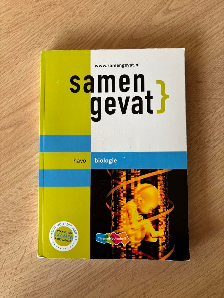 Samengevat Biologie Havo, Ophalen of Verzenden, Zo goed als nieuw, HAVO, Biologie