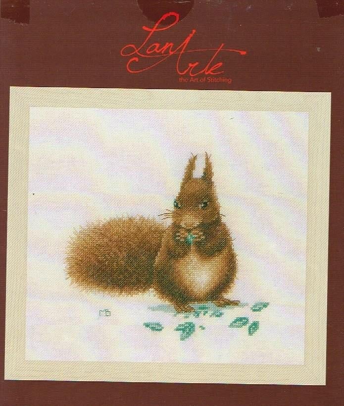 Cado SALE marjolein bastin borduurpakket  eekhoorn 673, Hobby en Vrije tijd, Borduren en Borduurmachines, Nieuw, Borduurpakket