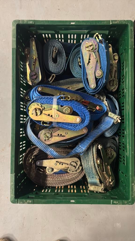 Spanband 2 delig | Sleufgatfitting, Ophalen, Gebruikt, Overige merken