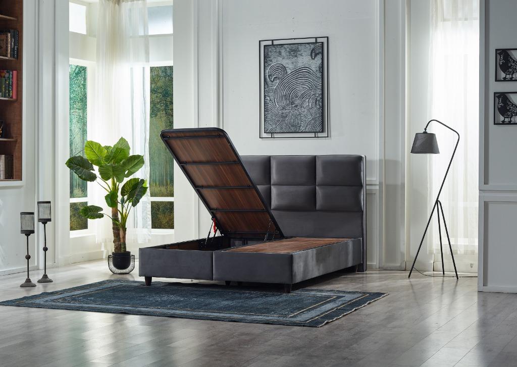 Boxspring Kenzo 2 persoons 180 x 200, Ophalen, Zouavenstraat 6 Den bosch (let op geen bezoek adres), 180 cm, 200 cm