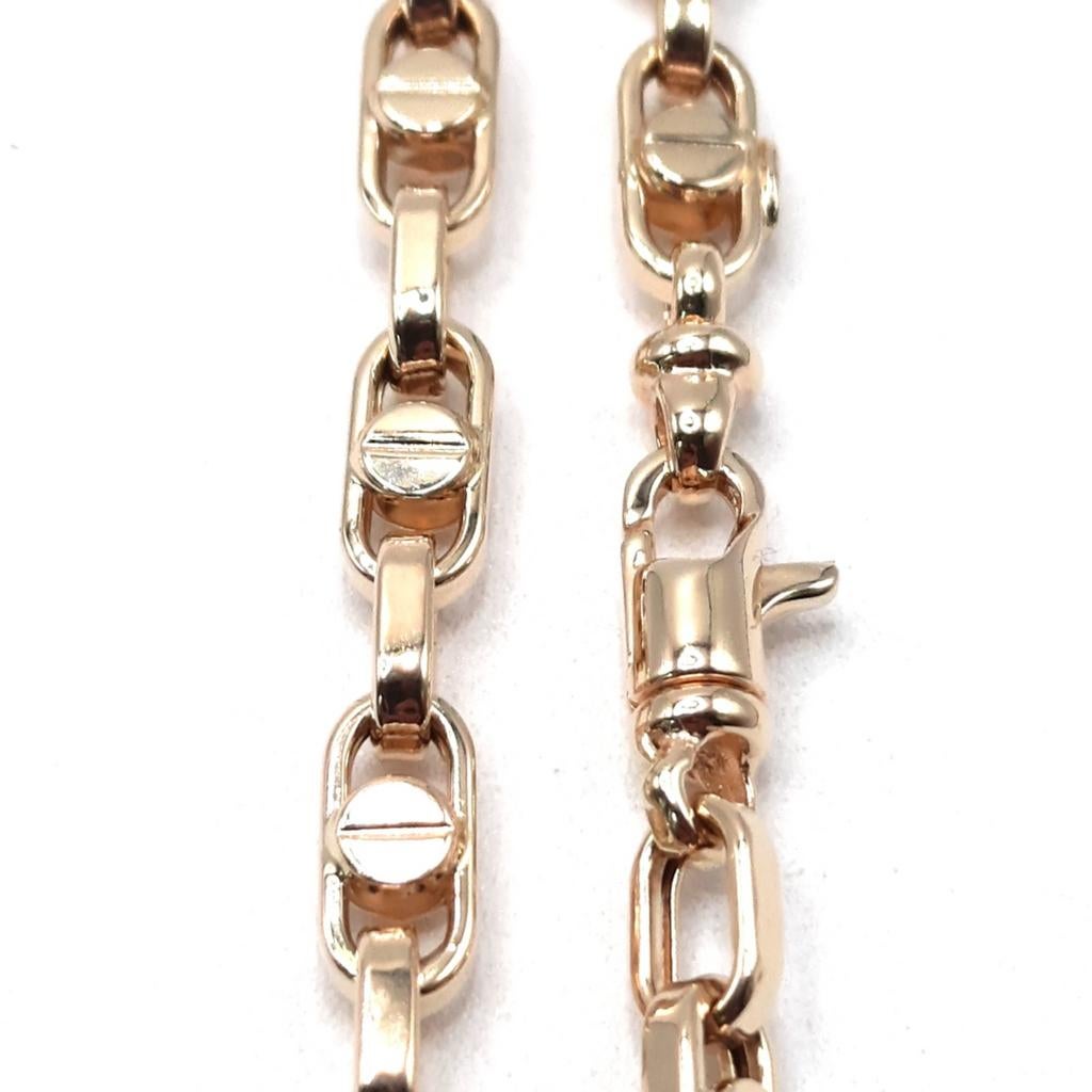 Gouden fantasie ketting 14kt, Www.bredajuwelier.nl, Nieuw, Ophalen of Verzenden, Www.bredajuwelier.nl