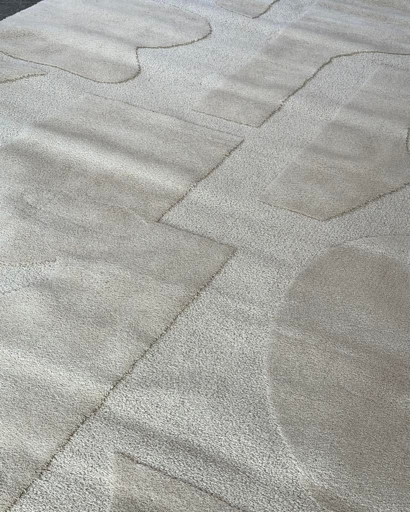 Brink en Campman tapijt Twinset Mural Bold Oyster, Ophalen, Nieuw, Rechthoekig, 200 cm of meer