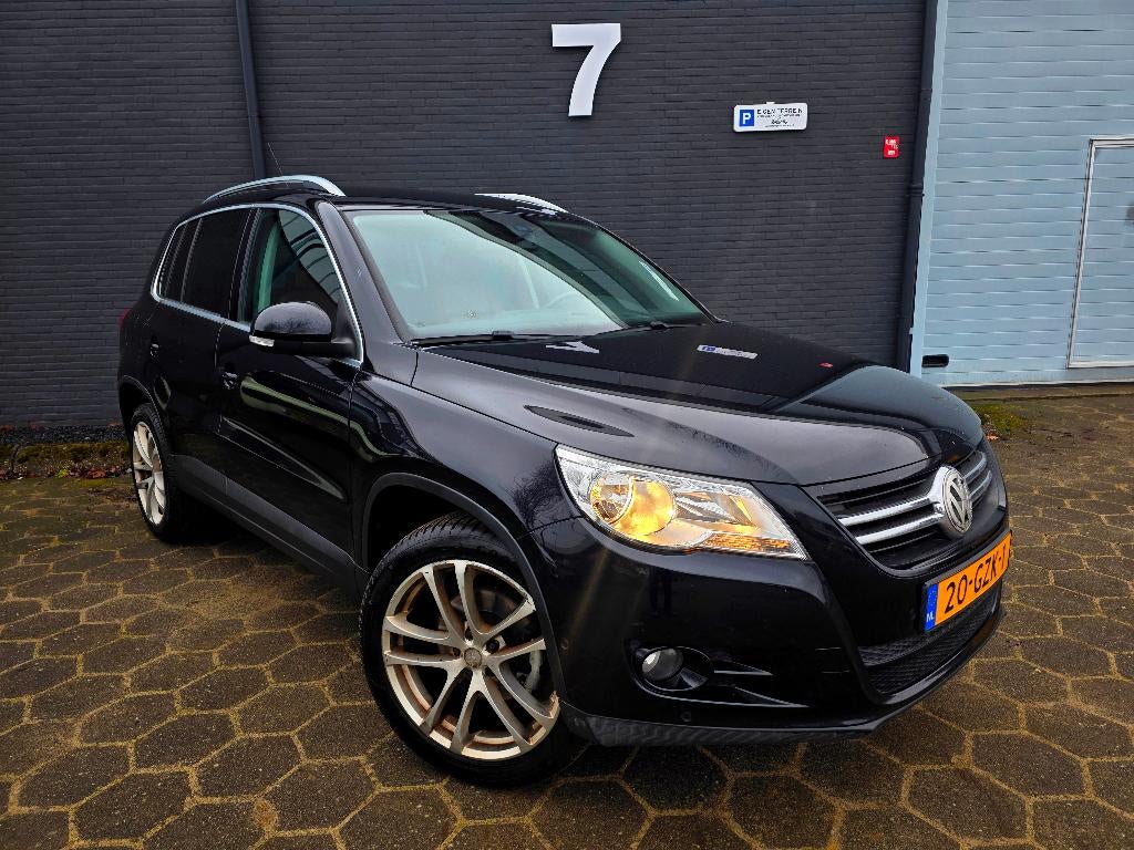 ✅ Volkswagen Tiguan 1.4 TSI Benzine 2009 ✅️ APK 2027 ✅ 4X4 ✅, Auto's, Volkswagen, Euro 5, 4 cilinders, 2000 kg, Zwart