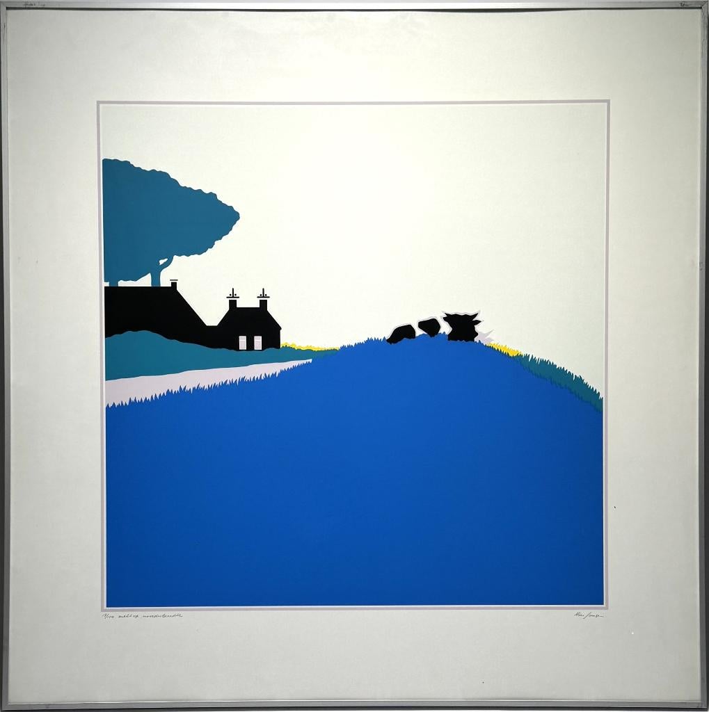 85. Zeefdruk - Han Jansen, "Zicht op noorderbreedte", Ophalen of Verzenden