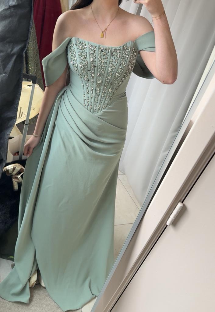 Tuya dress, Kleding | Dames, Gelegenheidskleding, Ophalen of Verzenden, Zo goed als nieuw, Maat 36 (S), Galajurk