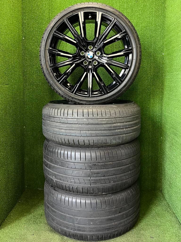 Originele 20 inch BMW 817M velgen met banden 5-serie g30 g31, Auto-onderdelen, Banden en Velgen, Gebruikt, 275 mm, Banden en Velgen