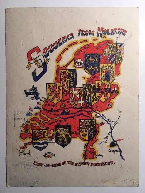 ansichtkaart oorlog, Ophalen of Verzenden, 1945 tot heden, Zo goed als nieuw, Algemeen
