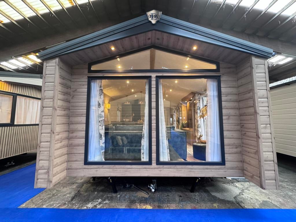 Chalet Nordwood 11m-4m, bij World Caravans&Chalets!, Caravans en Kamperen, Tot en met 4