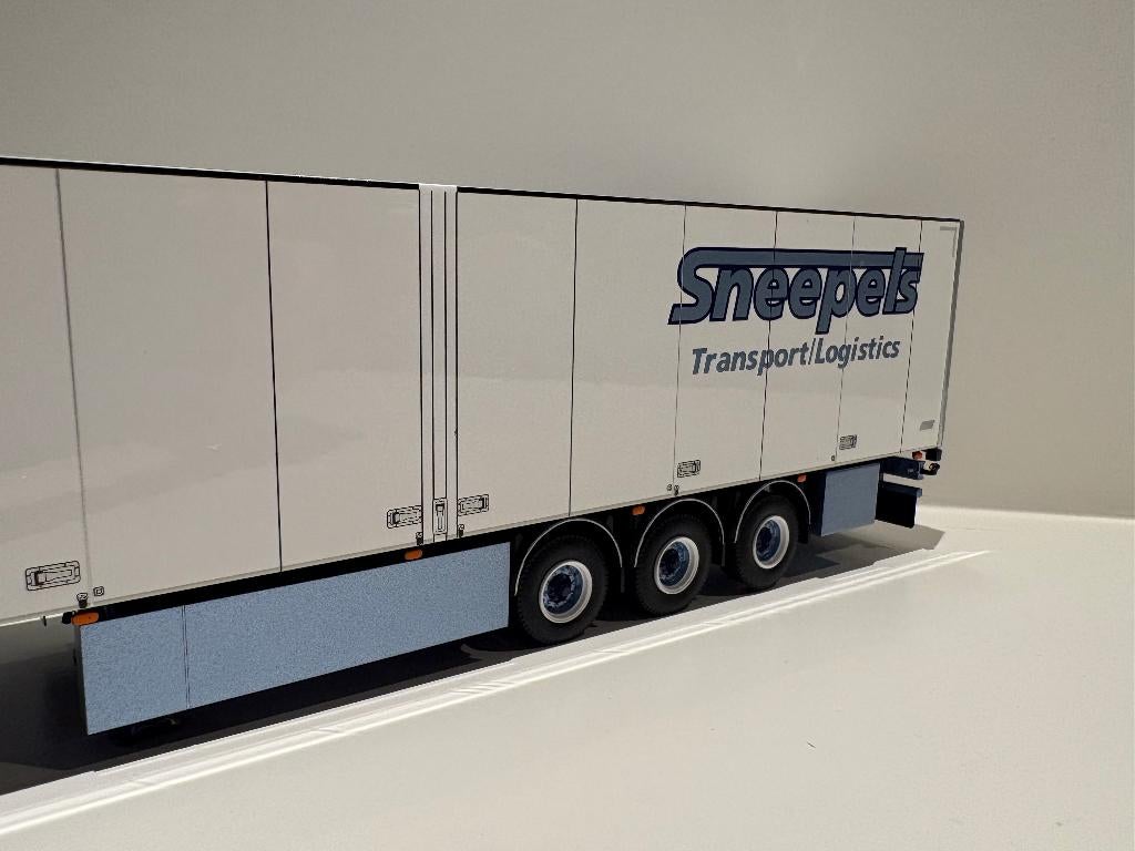 WSI  REEFER TRAILER  3 AXLE  SNEEPELS TRANSPORT   NEW NEW, Ophalen of Verzenden, Nieuw, Bus of Vrachtwagen, Wsi