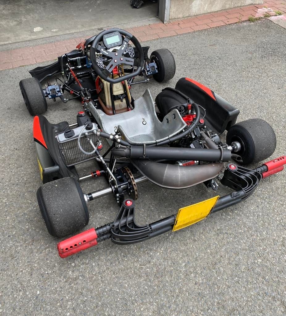 Kart - Rotax DD2 Evo & RossoKorsa frame, Ophalen, Gebruikt, Kart