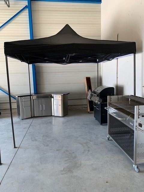 Nieuwe waterdichte 3 x 3 mtr partytent met zijwanden en tas, Tuin en Terras, Partytenten, Opvouwbaar, Partytent, Minder dan 4 meter