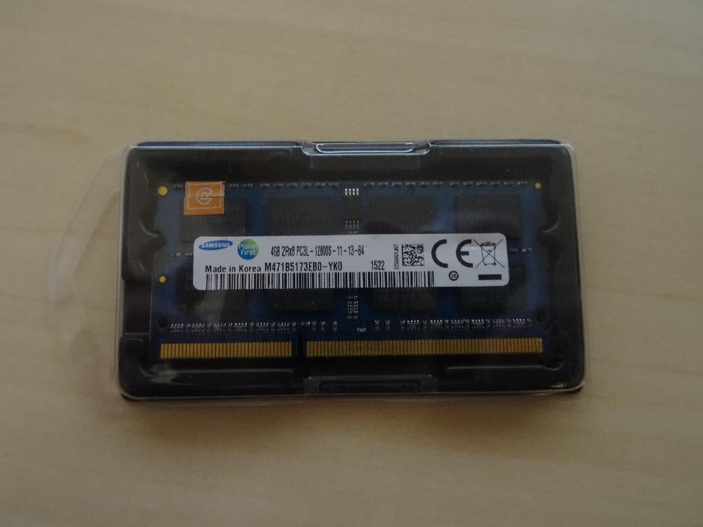 Samsung PC3L RAM 4GB, Computers en Software, RAM geheugen, Gebruikt, DDR3, Ophalen of Verzenden, Laptop