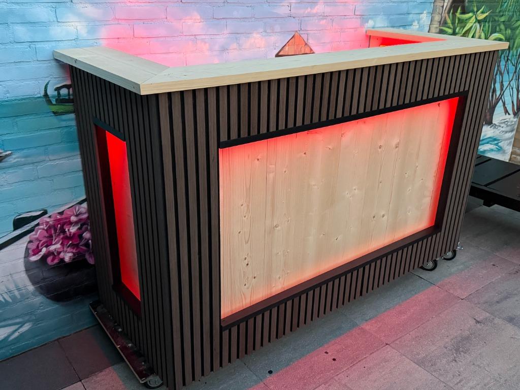 Foto 2 van Bar Steigerhout luxe , zeer snelle levering 1,70 mtr