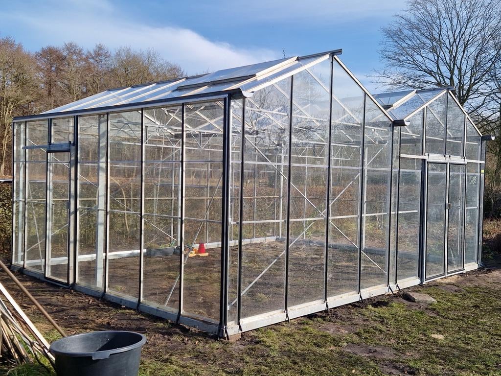 Hobbykas duurzaam 662x580cm stormvast, Tuin en Terras, Ophalen, Gebruikt