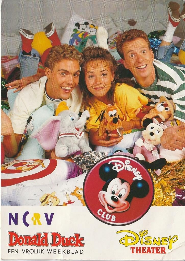 kaart disneyclub, Ophalen of Verzenden, 1980 tot heden, Ongelopen, Kinderen