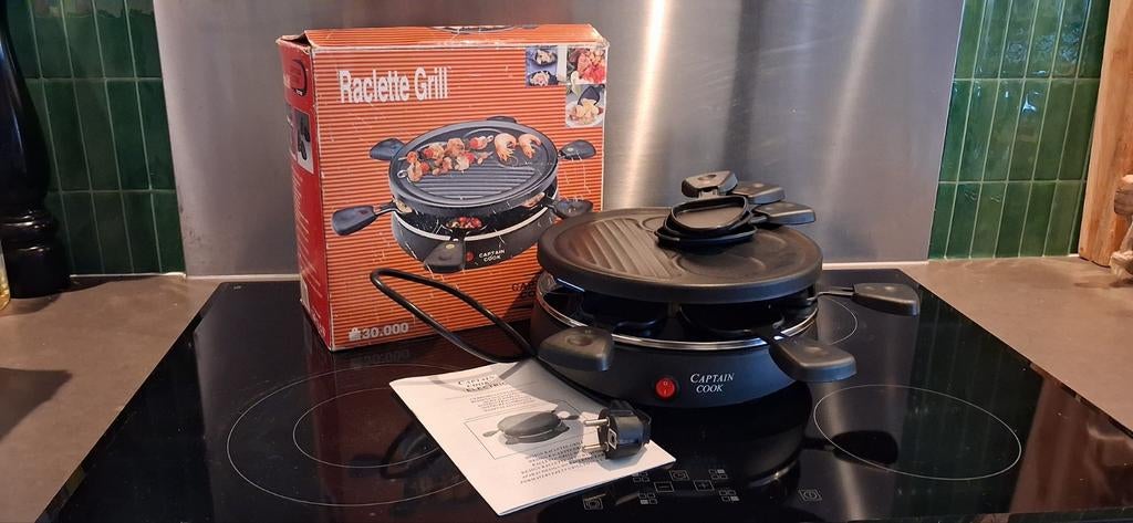 Captain Cook Tafelgrill - Zo goed als nieuw!, Witgoed en Apparatuur, Ophalen of Verzenden, Vaatwasmachinebestendig, Zo goed als nieuw