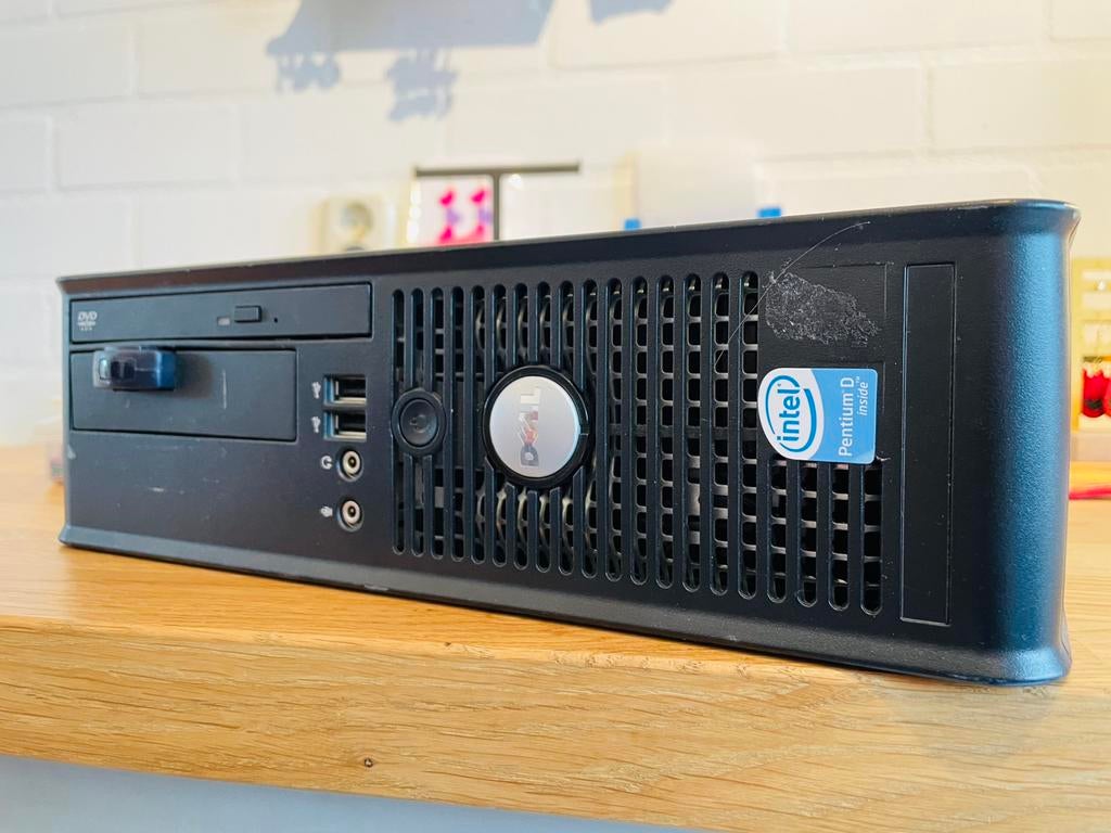 Dell desktop - Optiplex 745, Ophalen, HDD, Zo goed als nieuw, Met videokaart