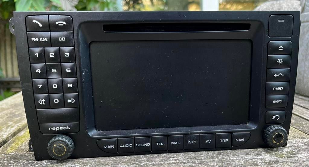 Porsche PCM 2.1 Navigatie/Radio - Cayenne 955 - 7L5035191F, Ophalen of Verzenden, Gebruikt