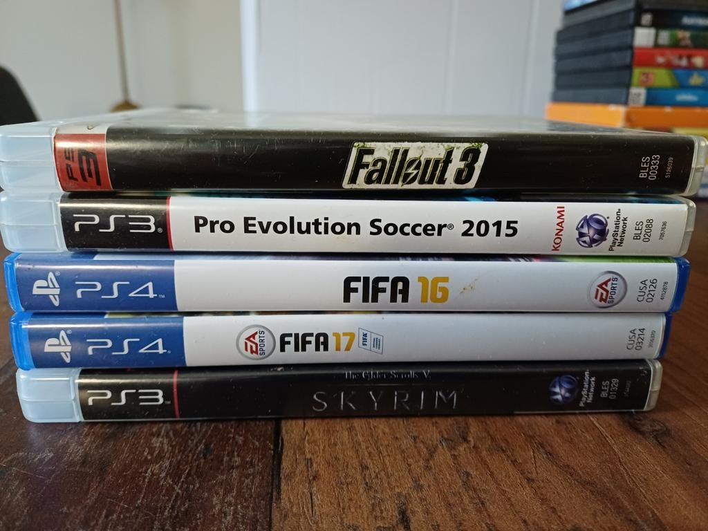 PS3 & PS4 Games - Fallout, FIFA, Skyrim, PES, Online, Gebruikt, 1 speler, Ophalen of Verzenden