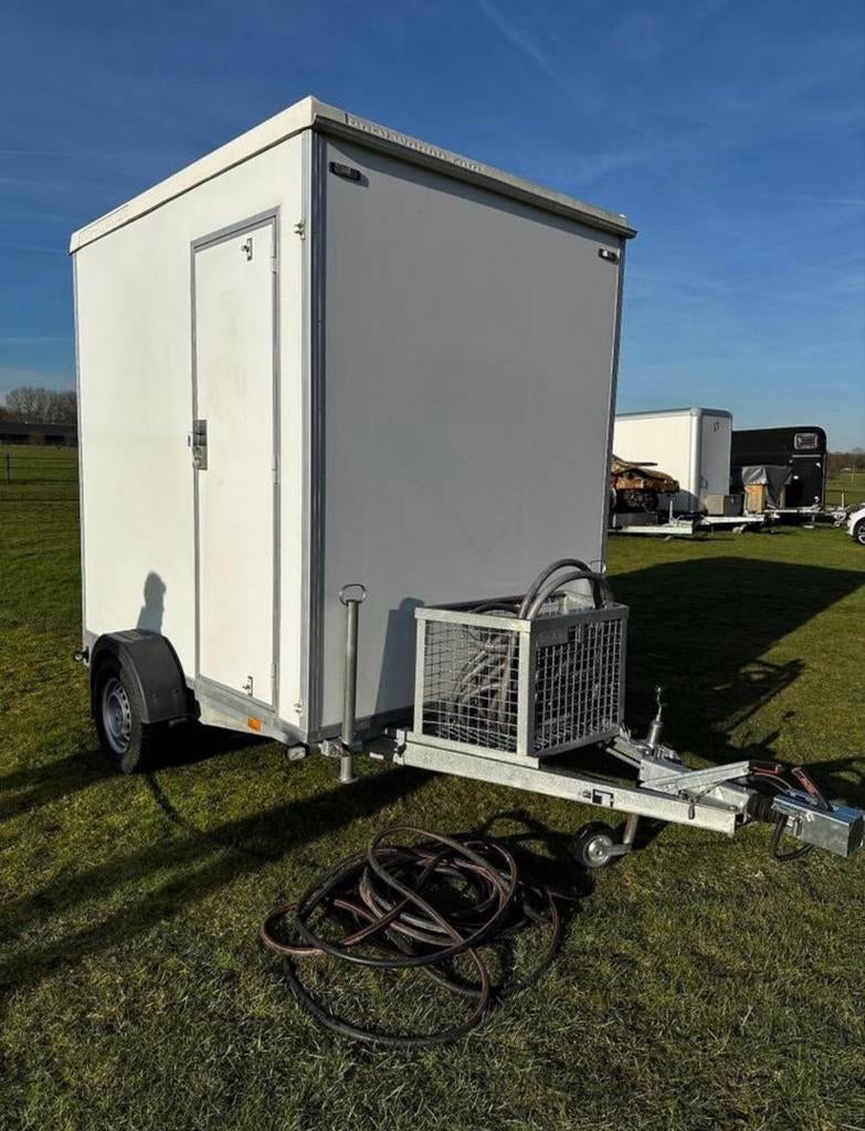 Mobiele badkamer nooddouch  te huur, Doe-het-zelf en Verbouw, Sanitair, Ophalen of Verzenden, Nieuw, Glas, Douche