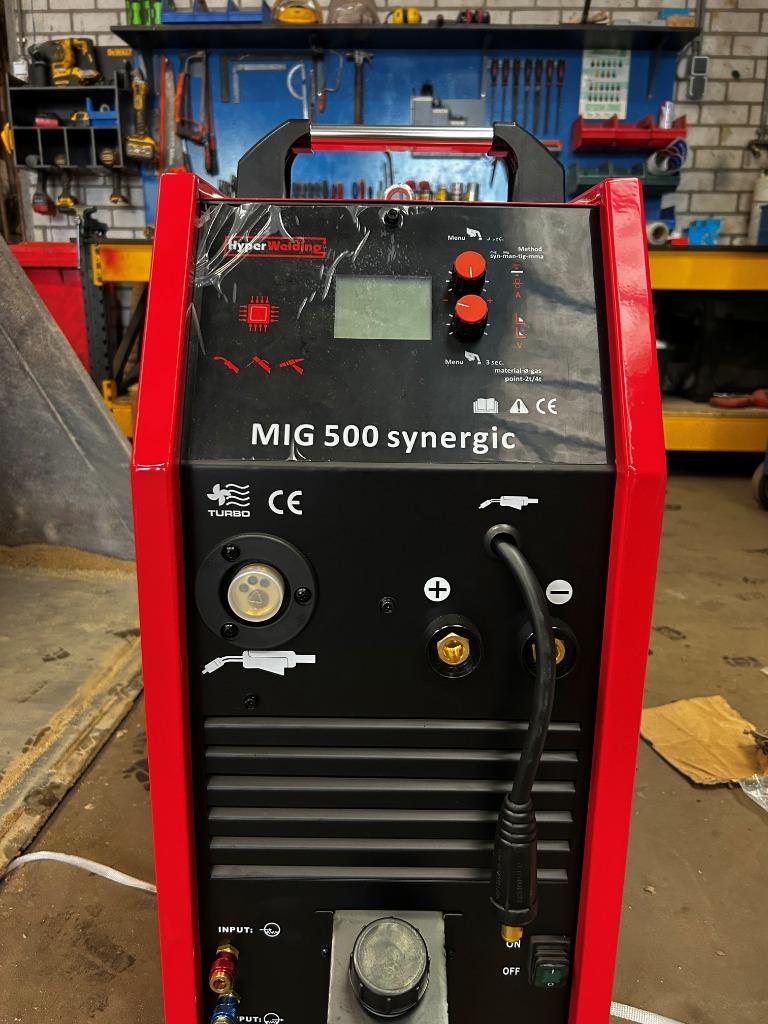 HyperWelding MIG-500 Watergekoeld - Nieuw, Ophalen, Nieuw, 250 ampère of meer, Inverter
