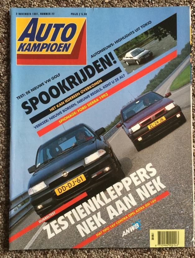 Auto Kampioen: Opel Astra GSi 16V F, Volvo P1800 cabrio, Ophalen of Verzenden, Gelezen, Algemeen