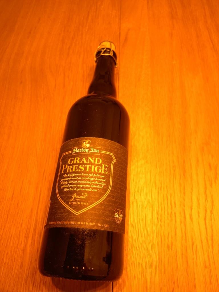 Hertog Jan Grand Prestige 2018, Verzamelen, Biermerken, Ophalen of Verzenden, Nieuw, Flesje(s), Hertog Jan