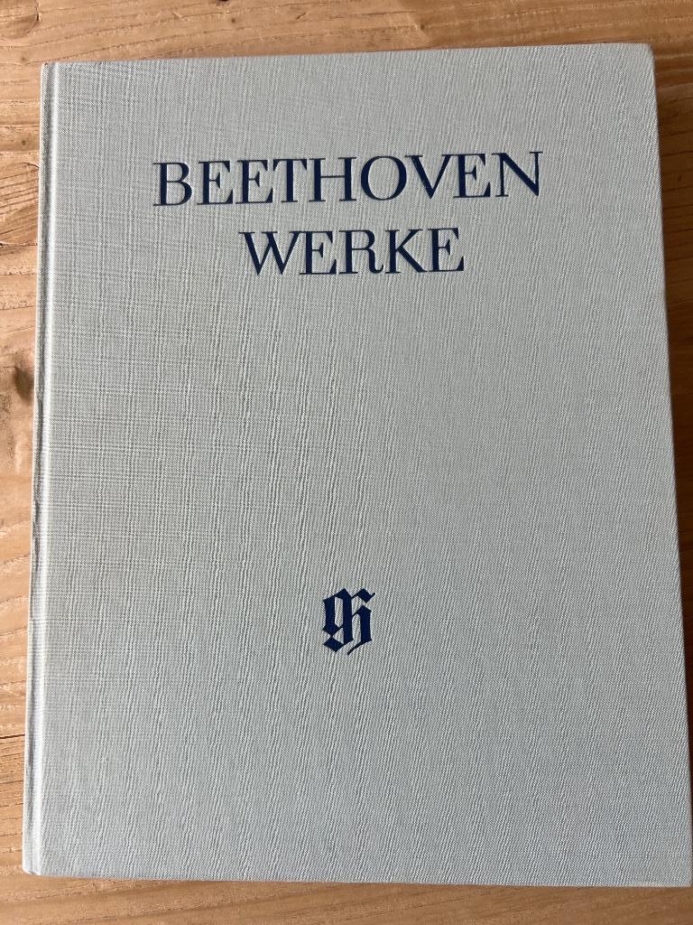 Beethoven gesamtausgabe *UNIEK*, Ophalen of Verzenden, Zo goed als nieuw, Algemeen, Beethoven, Ludwig van