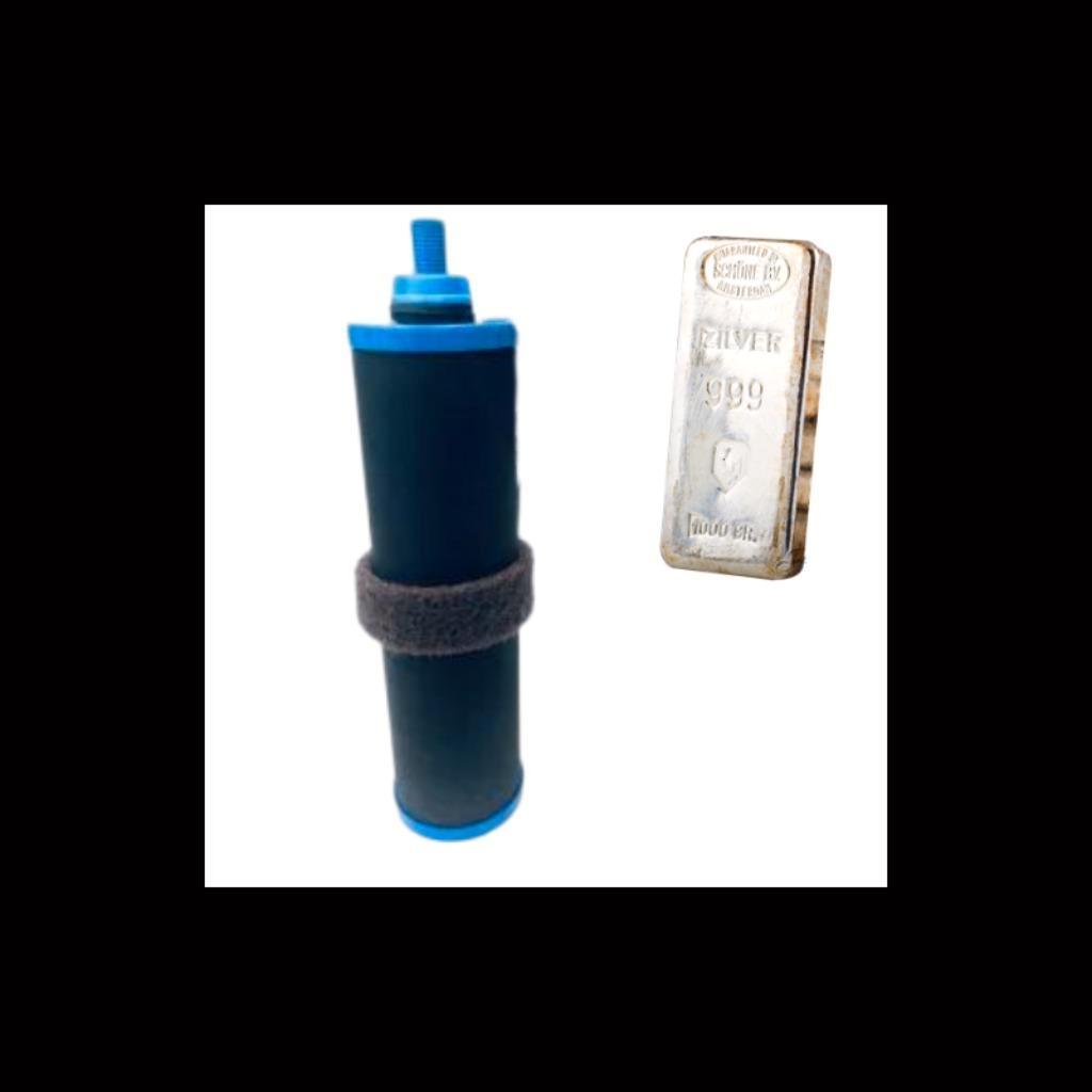waterfilter AQUA Logic - Filter Element - Gravity - zilver, Caravans en Kamperen, Camper-accessoires, Nieuw, Ophalen of Verzenden