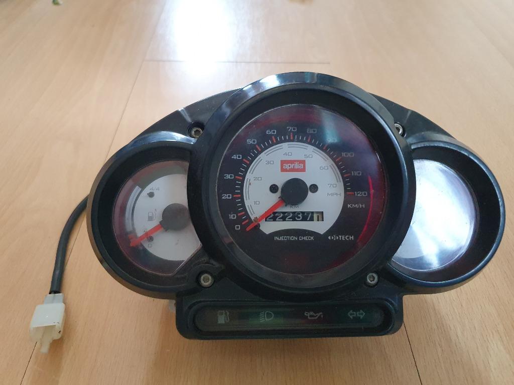 Aprilia SR Teller dashboard cockpit snelheidsteller km SR, Ophalen of Verzenden, Gebruikt, Kap, Aprilia