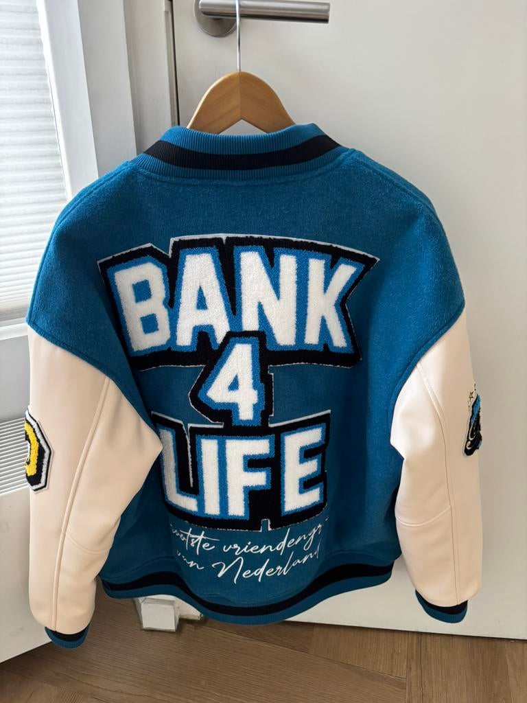 Bankzitters varsity jacket ziggo dome 2025, Kleding | Heren, Ophalen of Verzenden, Nieuw, Maat 48/50 (M), Blauw