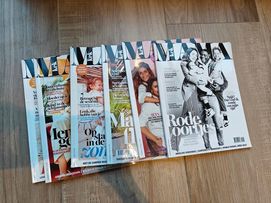 Tijdschriften kek mama, zwanger etc, Ophalen of Verzenden, Zo goed als nieuw, Damesbladen