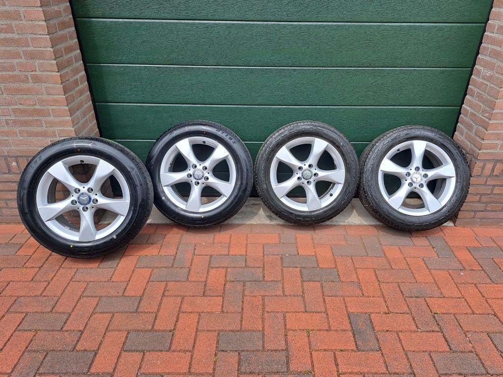17 inch velgen origineel mercedes vito  5x112, Ophalen, 17 inch, Zomerbanden, Bestelwagen