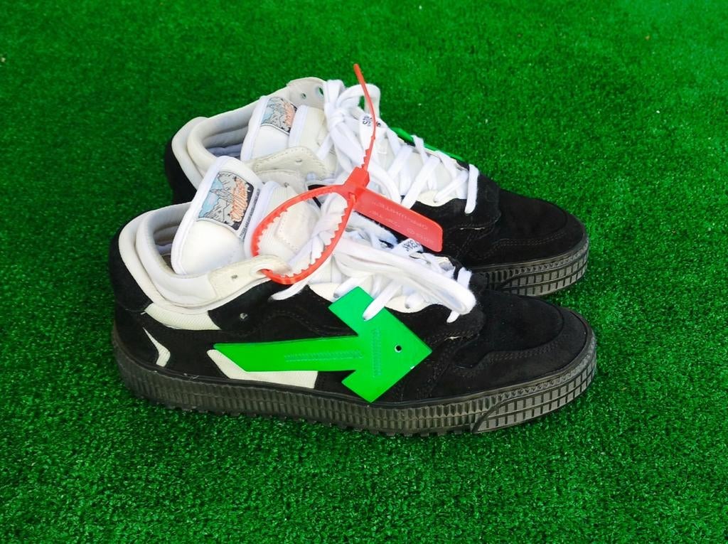 Off-White Sneakers - Zwart/Wit - Maat 40, Off-White, Zwart, Ophalen of Verzenden, Sneakers of Gympen
