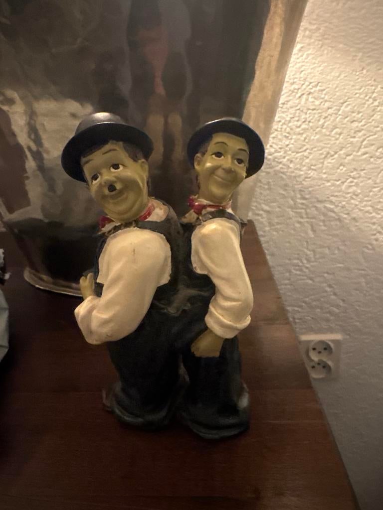 Laurel & Hardy Beeldje, Ophalen of Verzenden