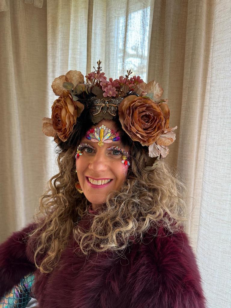 Zwart bruine vlinder band, Kleding | Dames, Carnavalskleding en Feestkleding, Ophalen of Verzenden, Nieuw, Carnaval