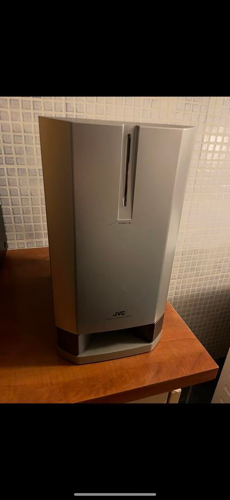 jvc sp-dw103 actieve subwoofer home cinema, Audio, Tv en Foto, Home Cinema-sets, Ophalen of Verzenden, Zo goed als nieuw, JVC